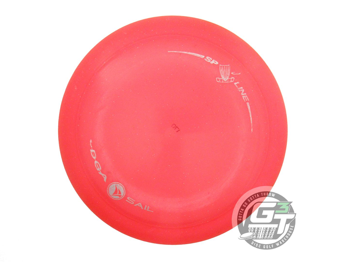 USED DGA SP Line Sail 170g Red Silver Foil Distance Driver Golf Disc