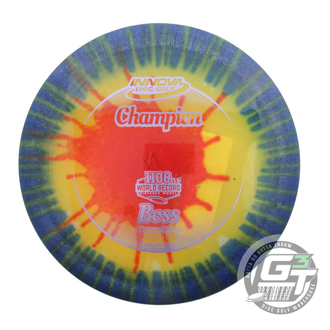 Innova I-Dye Champion Boss Distance Driver Golf Disc (Individually Listed)