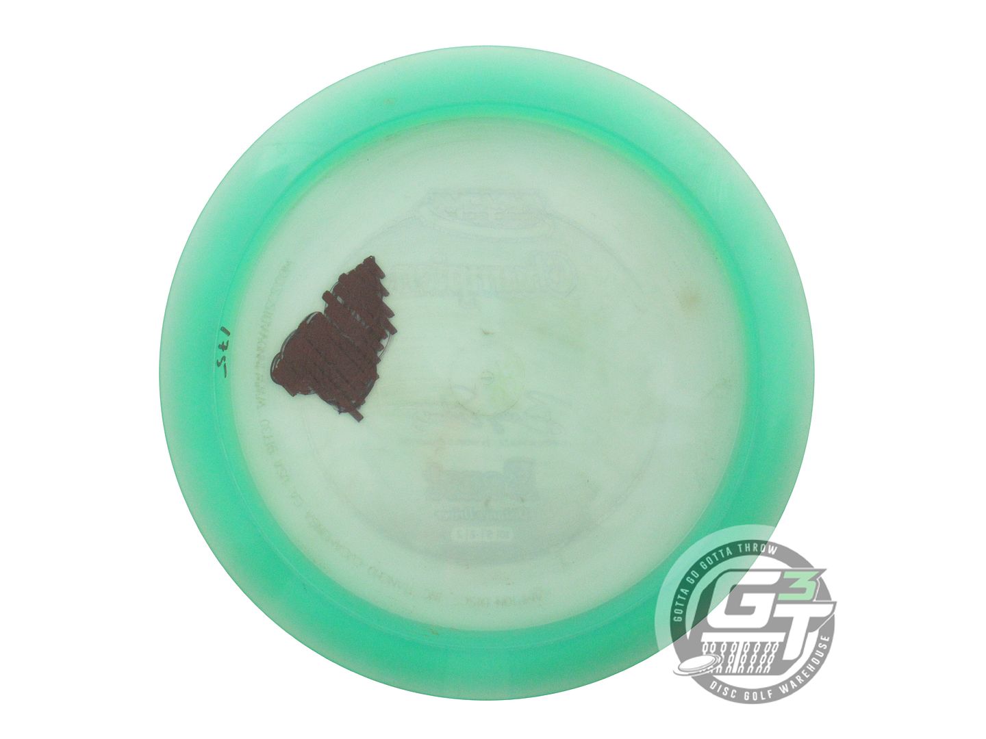 USED Innova Champion Beast 175g Green Silver Foil Distance Driver Golf Disc