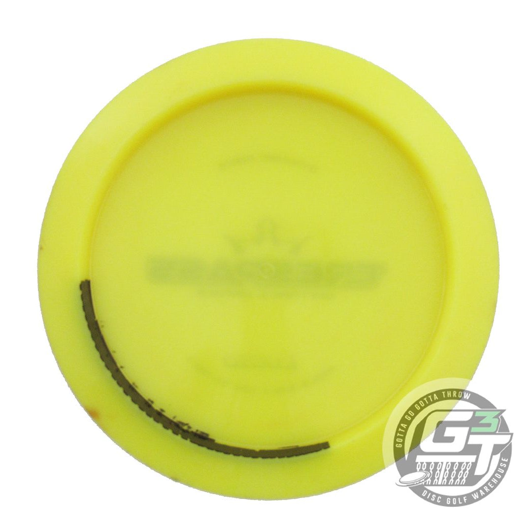 USED Dynamic Discs Lucid Trespass 174g Yellow Gold Foil Distance Driver Disc