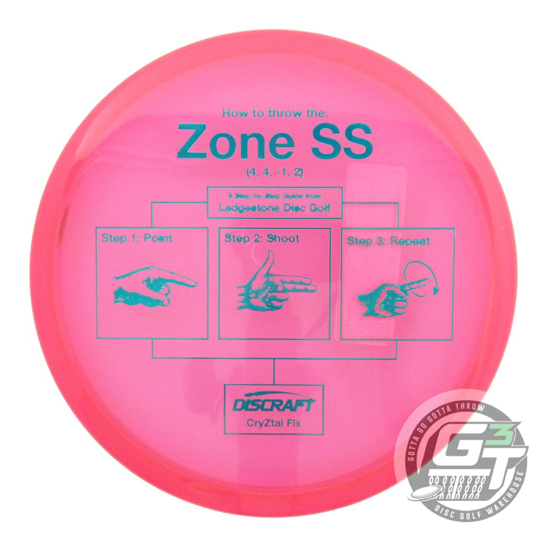 Discraft Limited Edition 2026 Ledgestone Open CryZtal Z FLX Zone SS Putter Golf Disc (Individually Listed)