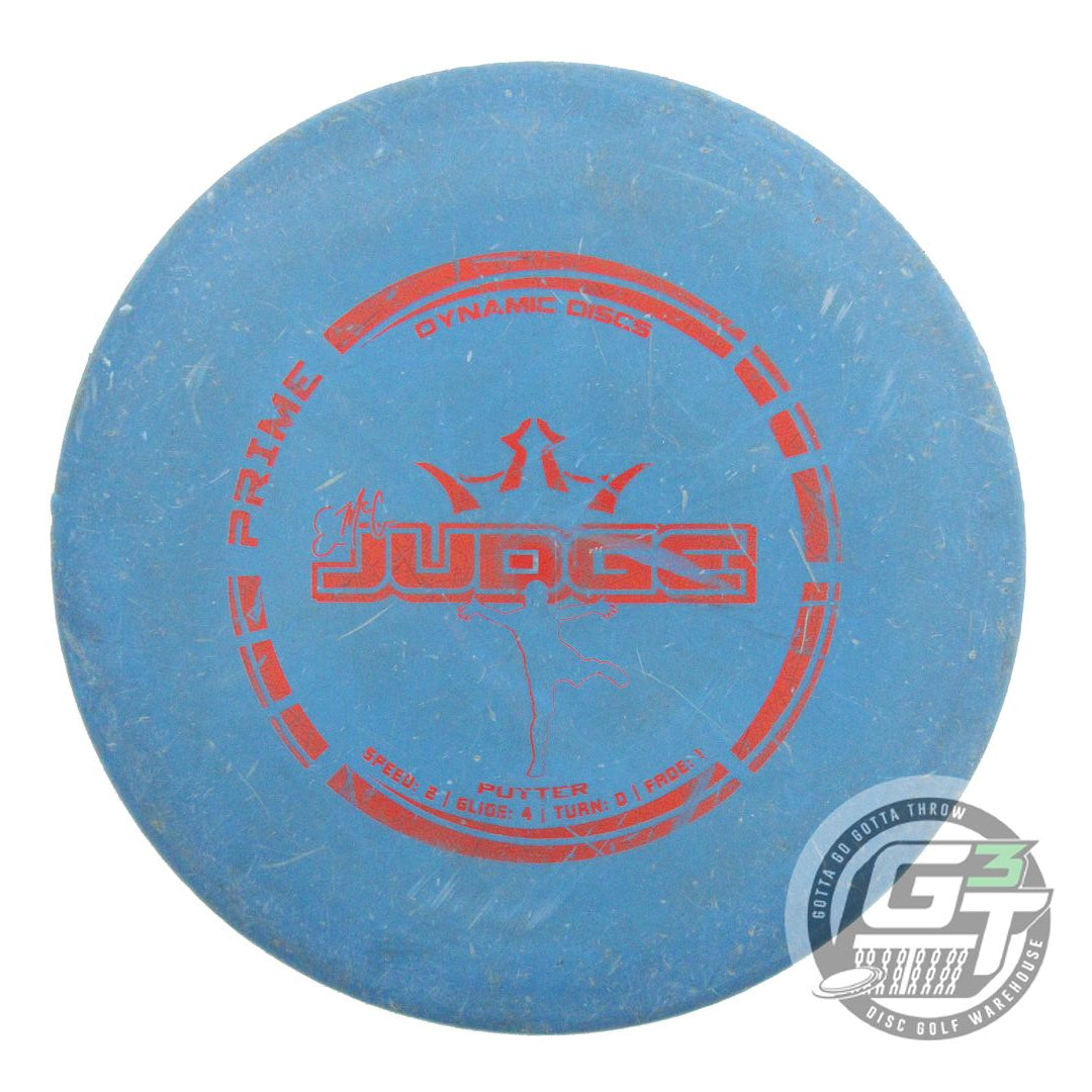 USED Dynamic Discs Prime EMAC Judge 174g Blue Red Foil Putter Golf Disc