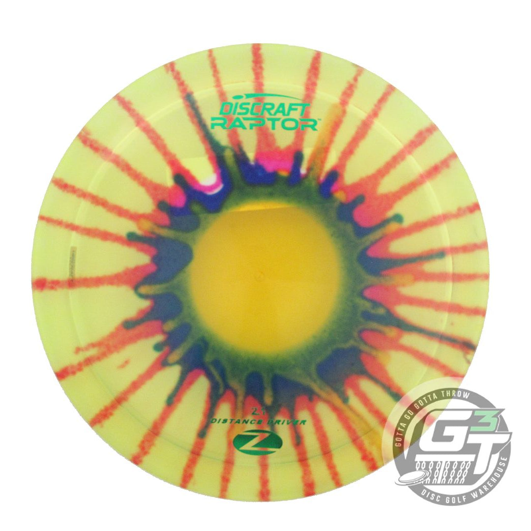 Discraft Fly Dye Elite Z Raptor Distance Driver Golf Disc (Individually Listed)