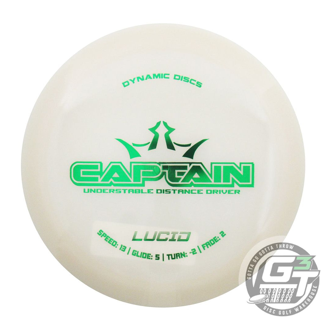 Dynamic Discs Lucid Captain Distance Driver Golf Disc (Individually Listed) - Gotta Go Gotta Throw