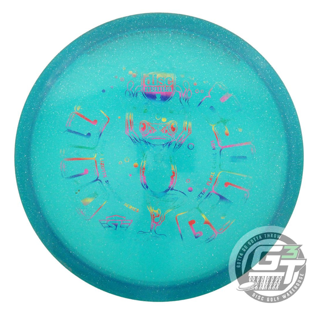 USED DiscMania MIND BENDER Metal Flake C-Line MD1 177g Teal Midrange Golf Disc