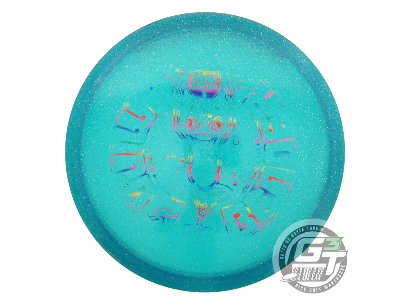 USED DiscMania MIND BENDER Metal Flake C-Line MD1 177g Teal Midrange Golf Disc