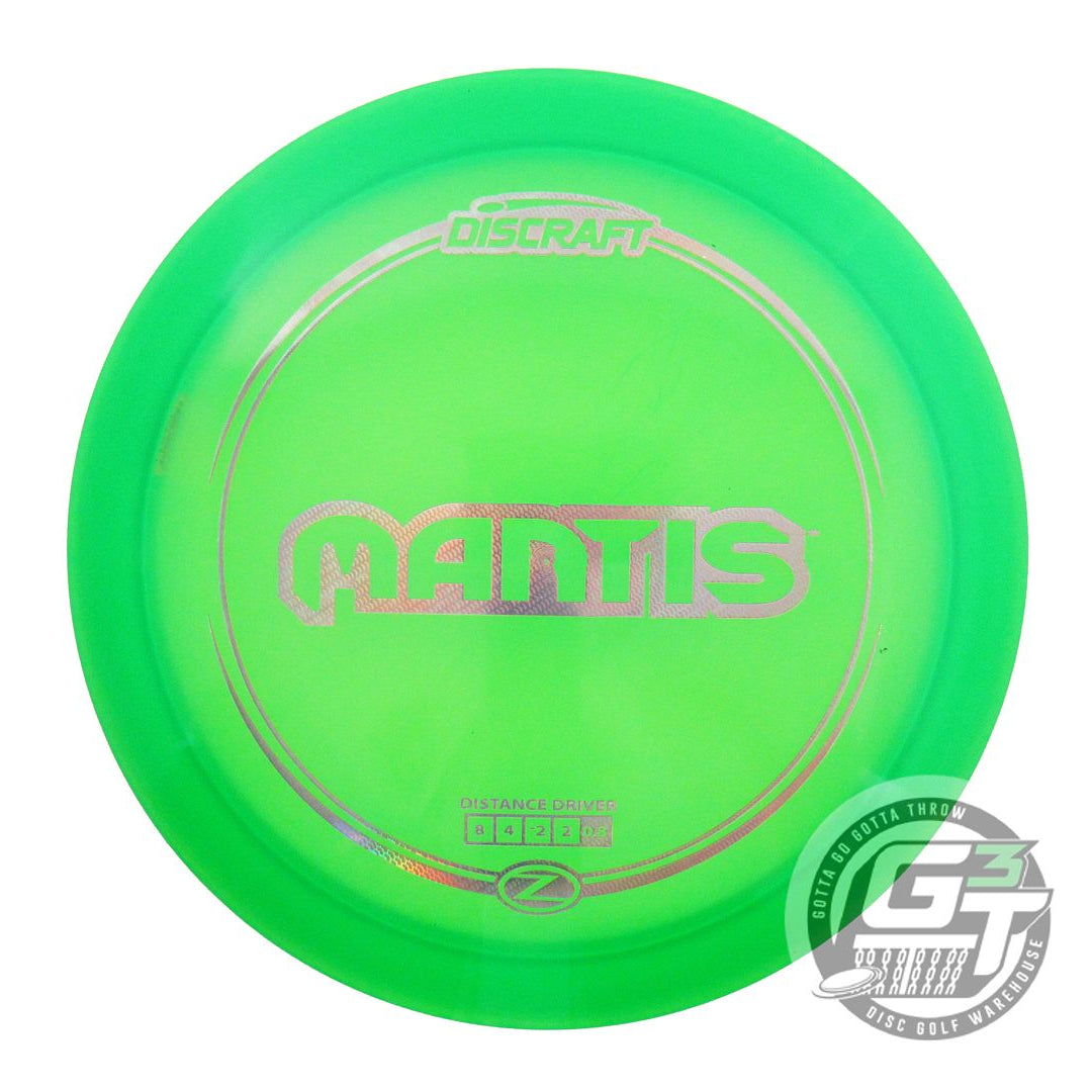 NOS Discraft Z Mantis 174g Green Copper Foil Fairway Driver Golf Disc