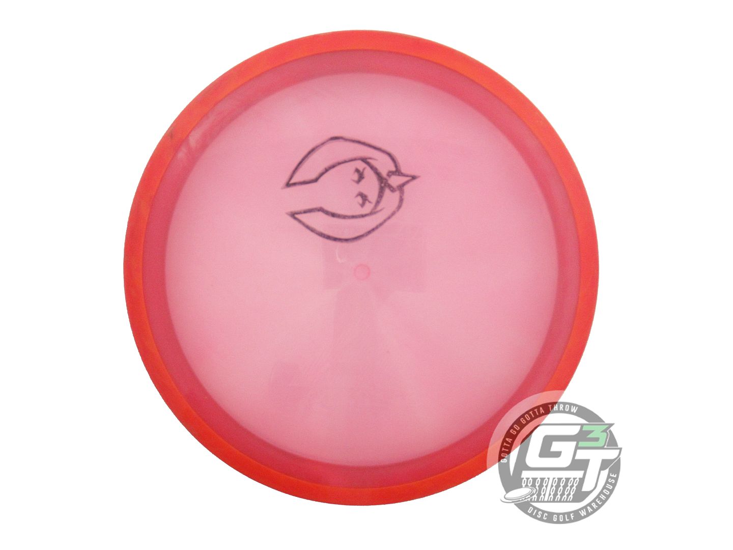 USED Axiom Discs Proton Insanity 155g Pink Red Rim Distance Driver Golf Disc