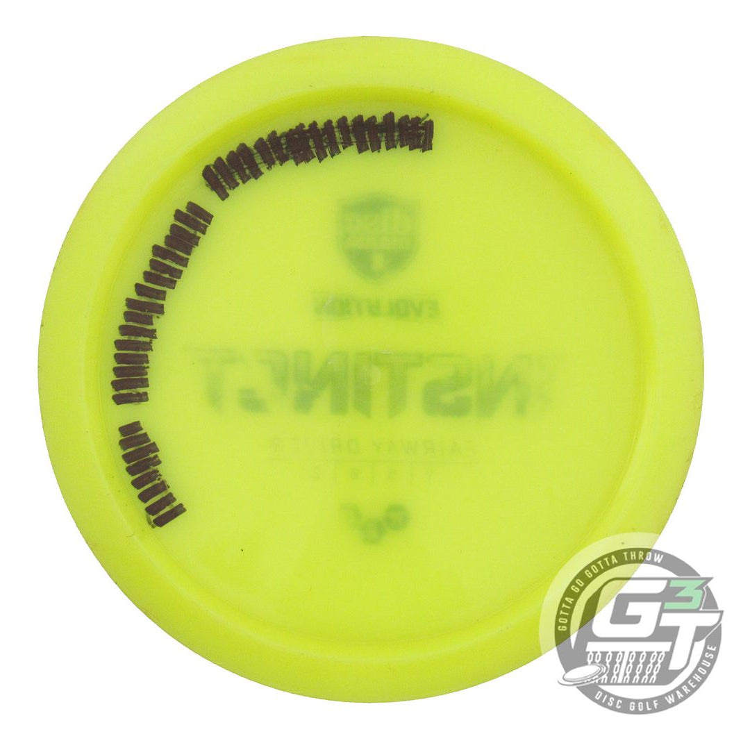 USED DiscMania Neo Instinct 173g Yellow Blue Foil Fairway Driver Golf Disc