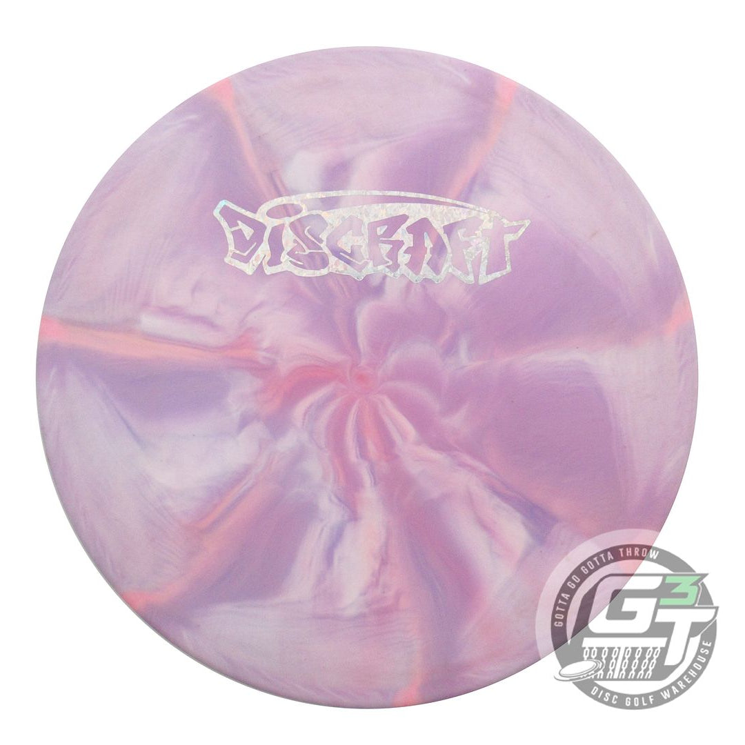 USED Discraft GRAFFITI Putter Line Soft Zone OS 164g Lilac-Pink Putter Disc