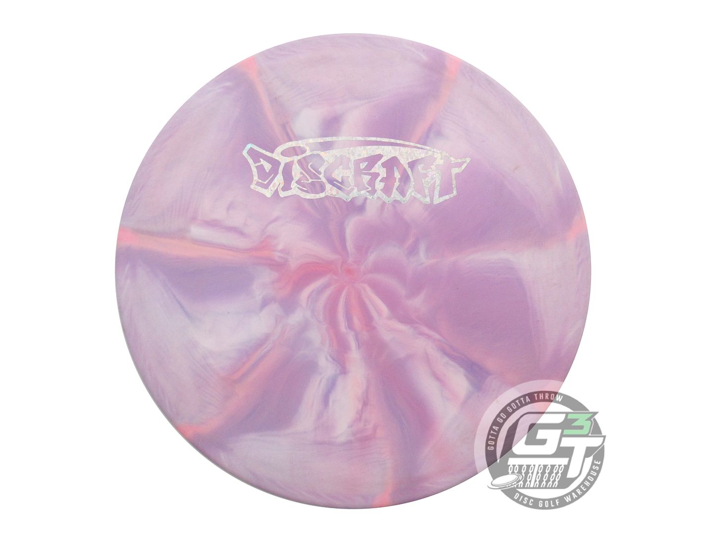 USED Discraft GRAFFITI Putter Line Soft Zone OS 164g Lilac-Pink Putter Disc