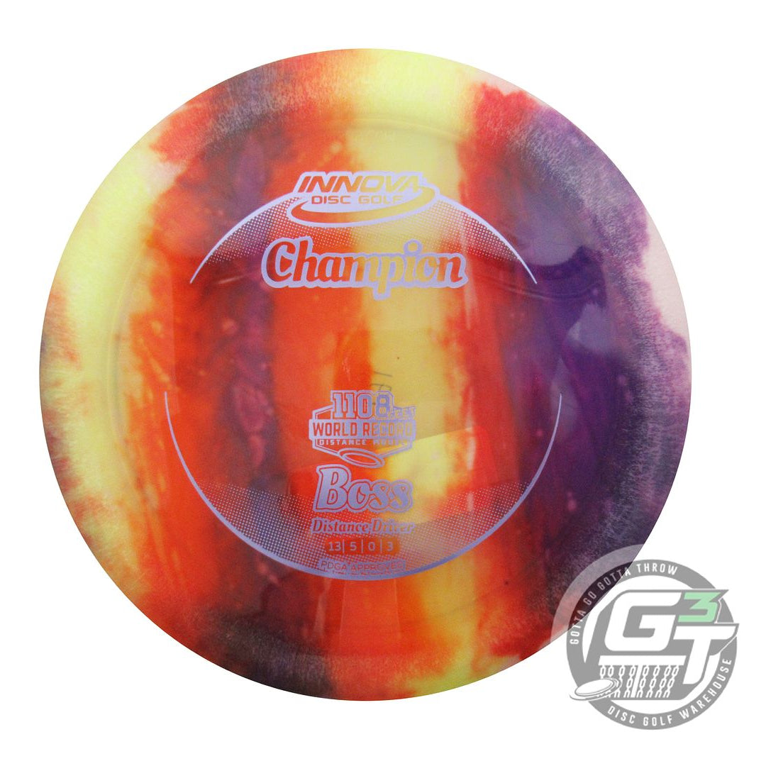 Innova I-Dye Champion Boss Distance Driver Golf Disc (Individually Listed)
