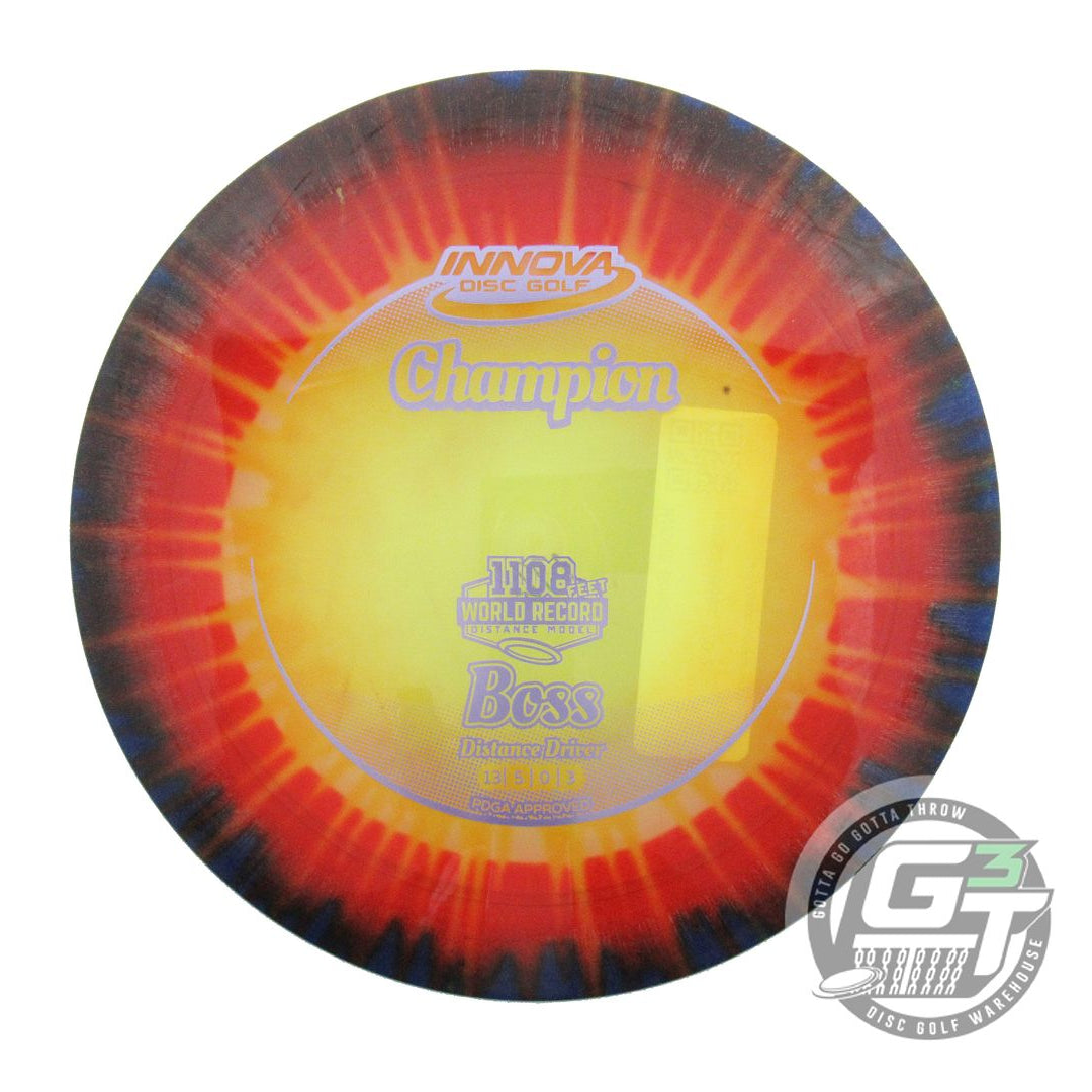 Innova I-Dye Champion Boss Distance Driver Golf Disc (Individually Listed) - Gotta Go Gotta Throw