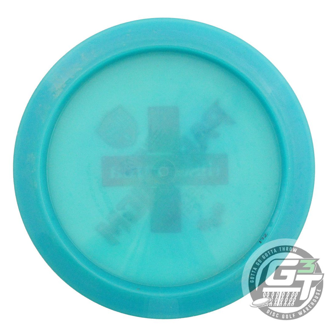 USED DiscMania X-OUT Neo Paradigm 172g Teal Driver Golf Disc