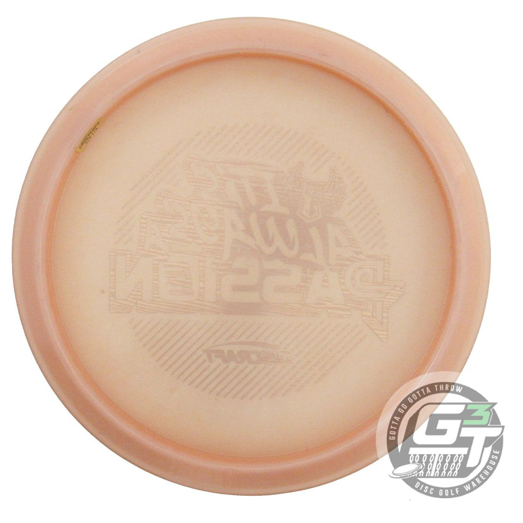 USED Discraft ColorShift Z Passion 175g Peach Wood Grain Foil Driver Golf Disc