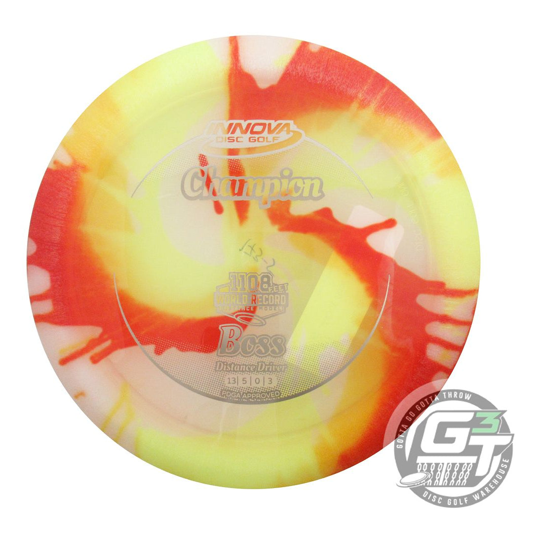 Innova I-Dye Champion Boss Distance Driver Golf Disc (Individually Listed)