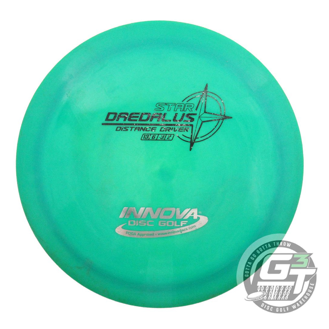 USED Innova Star Daedalus 175g Green Black & Silver Foil Distance Driver Disc