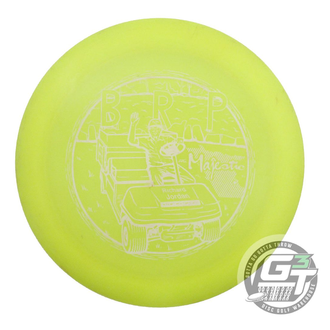 USED Innova Champion Destroyer 175g Yellow White Stamp Distance Driver Golf Disc