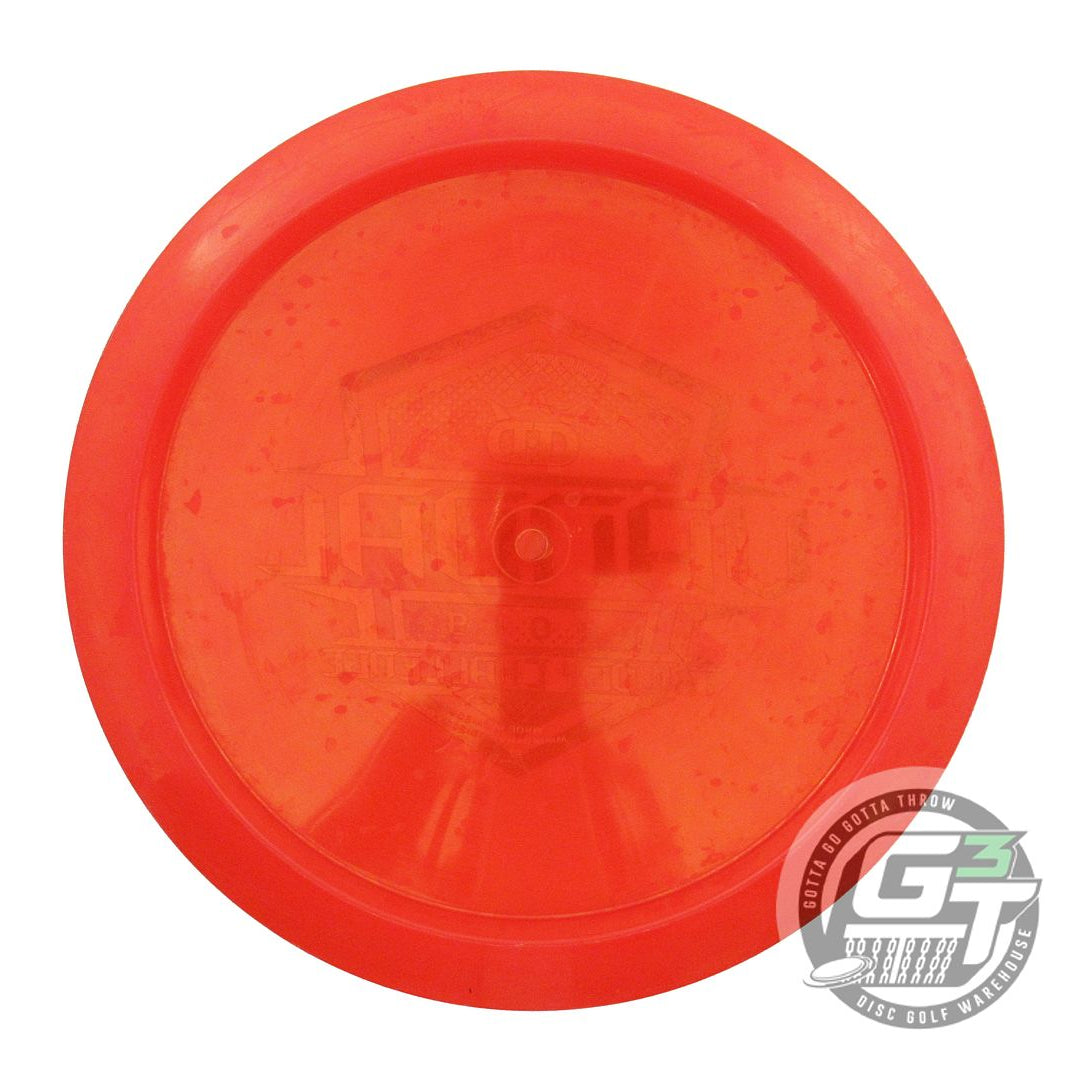 USED Dynamic Discs Lucid Vandal 173g Red Gold Foil Distance Driver Golf Disc
