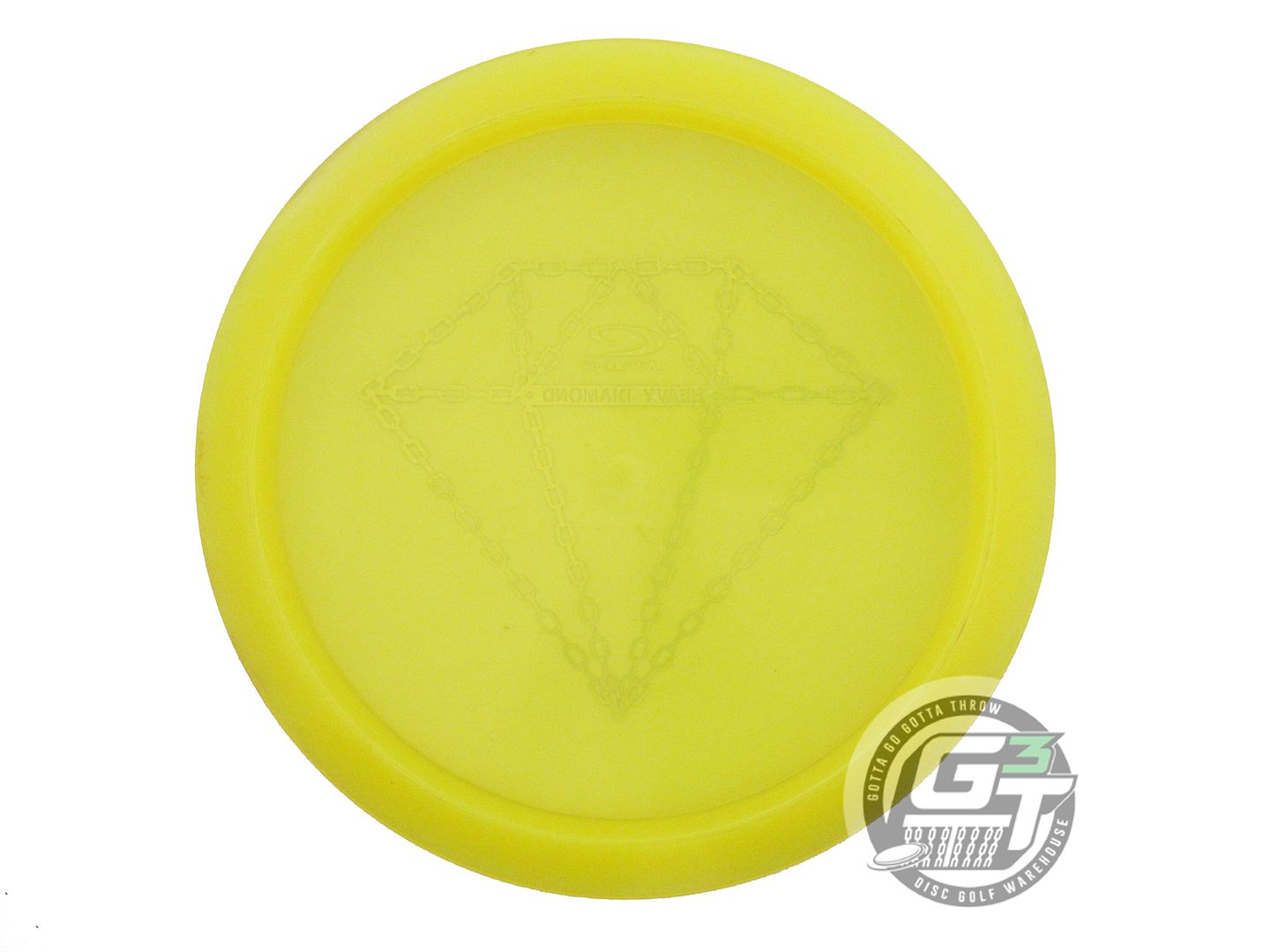 NOS Latitude 64 Opto Diamond 173g Yellow Silver Shatter Foil Driver Golf Disc