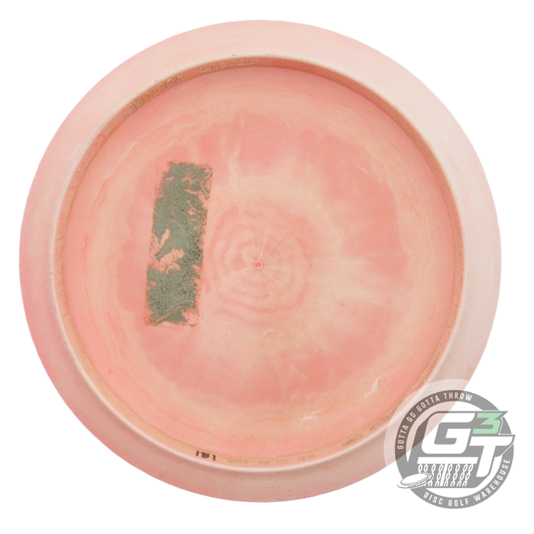 USED Discraft ESP Vulture 181g Pink-Peach Red Shatter Foil Distance Driver Disc