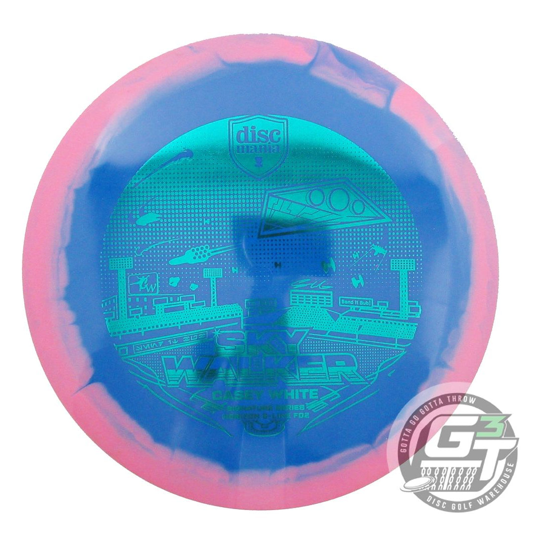USED DiscMania SKY WALKER 3 Horizon S-Line FD2 173g Pink-Blue Driver Disc