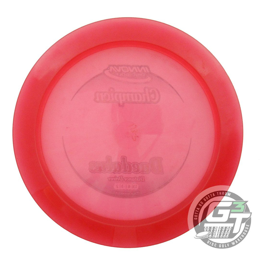 USED Innova Champion Daedalus 175g Red Blue Foil Distance Driver Disc