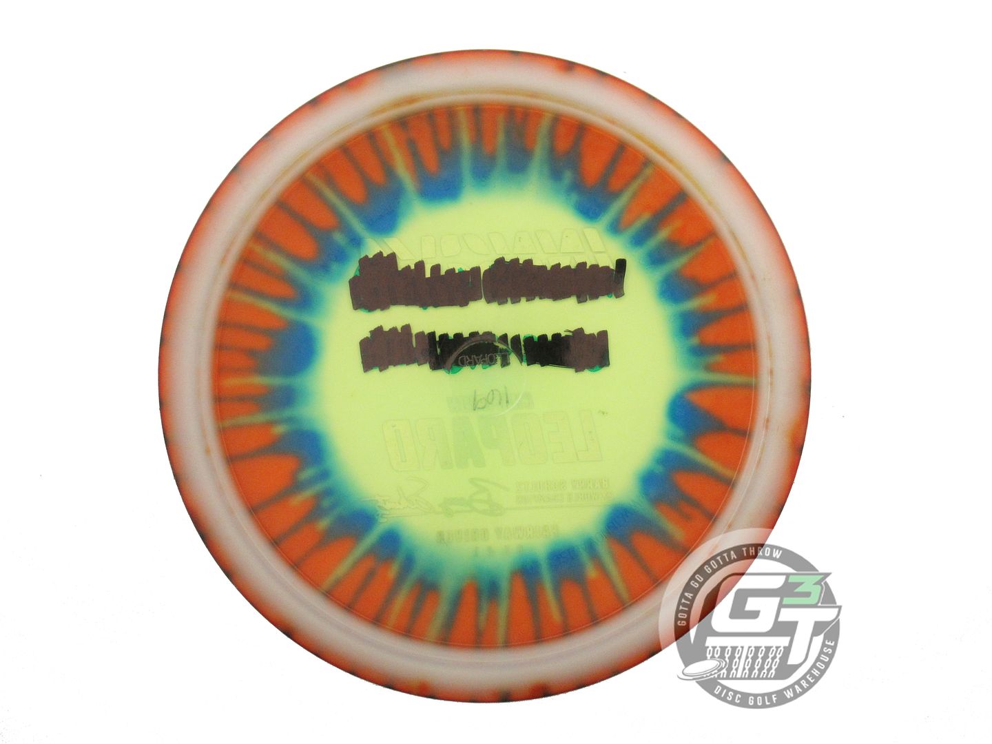 USED Innova I-DYE Champion Leopard 167g Red Burst Fairway Driver Golf Disc