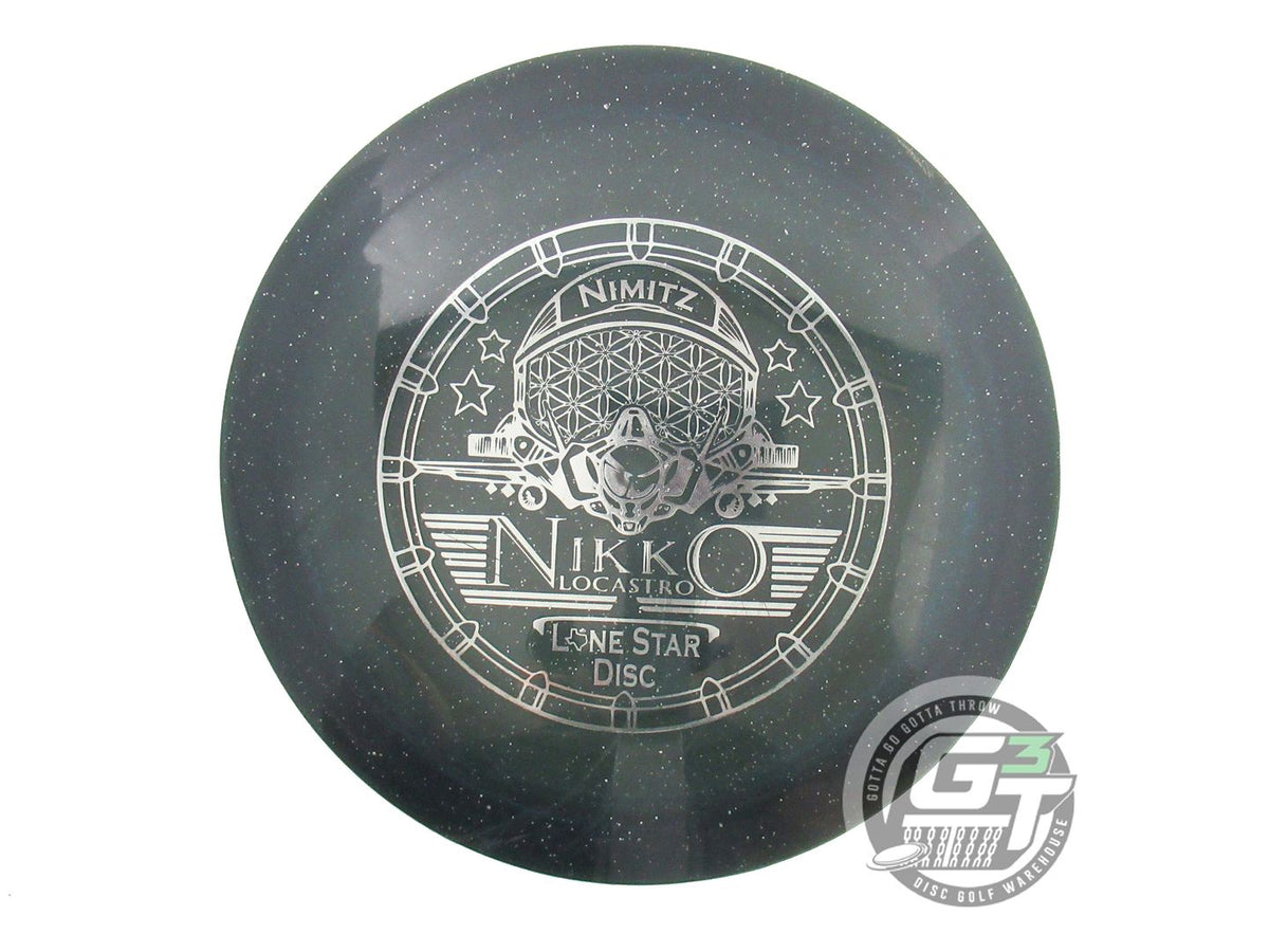 USED Lone Star Founder's Nimitz 174g Black Silver Foil Distance Driver Golf Disc