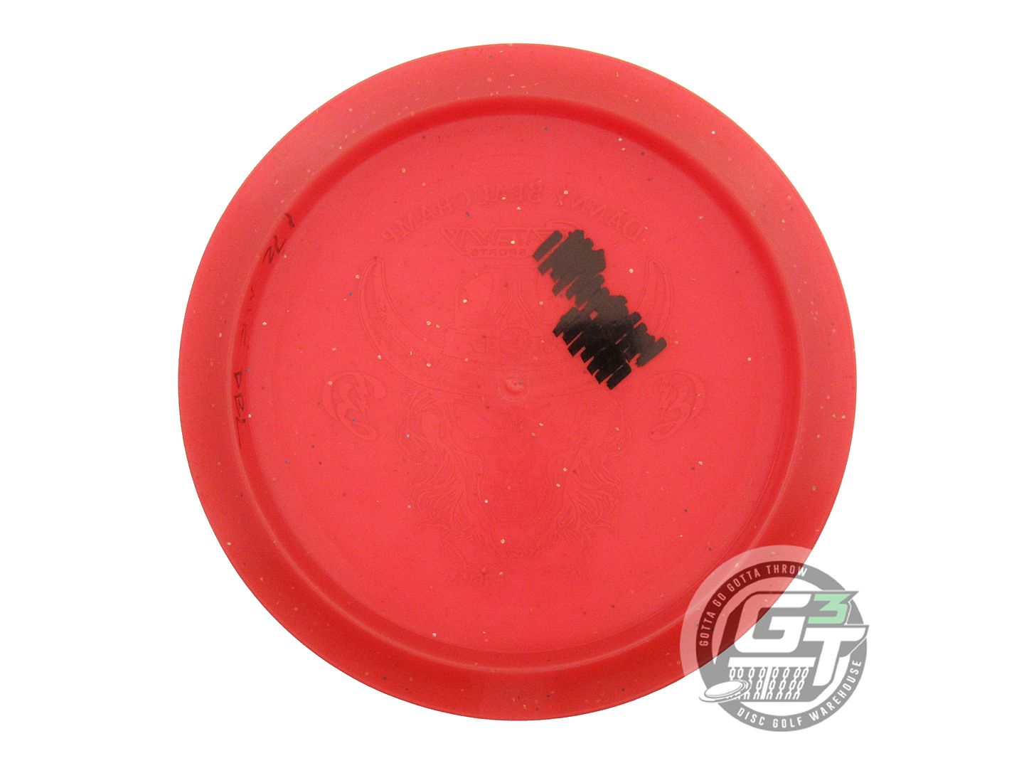 USED Gateway Metal Flake Diablo 172g Red Blue Foil Distance Driver Golf Disc