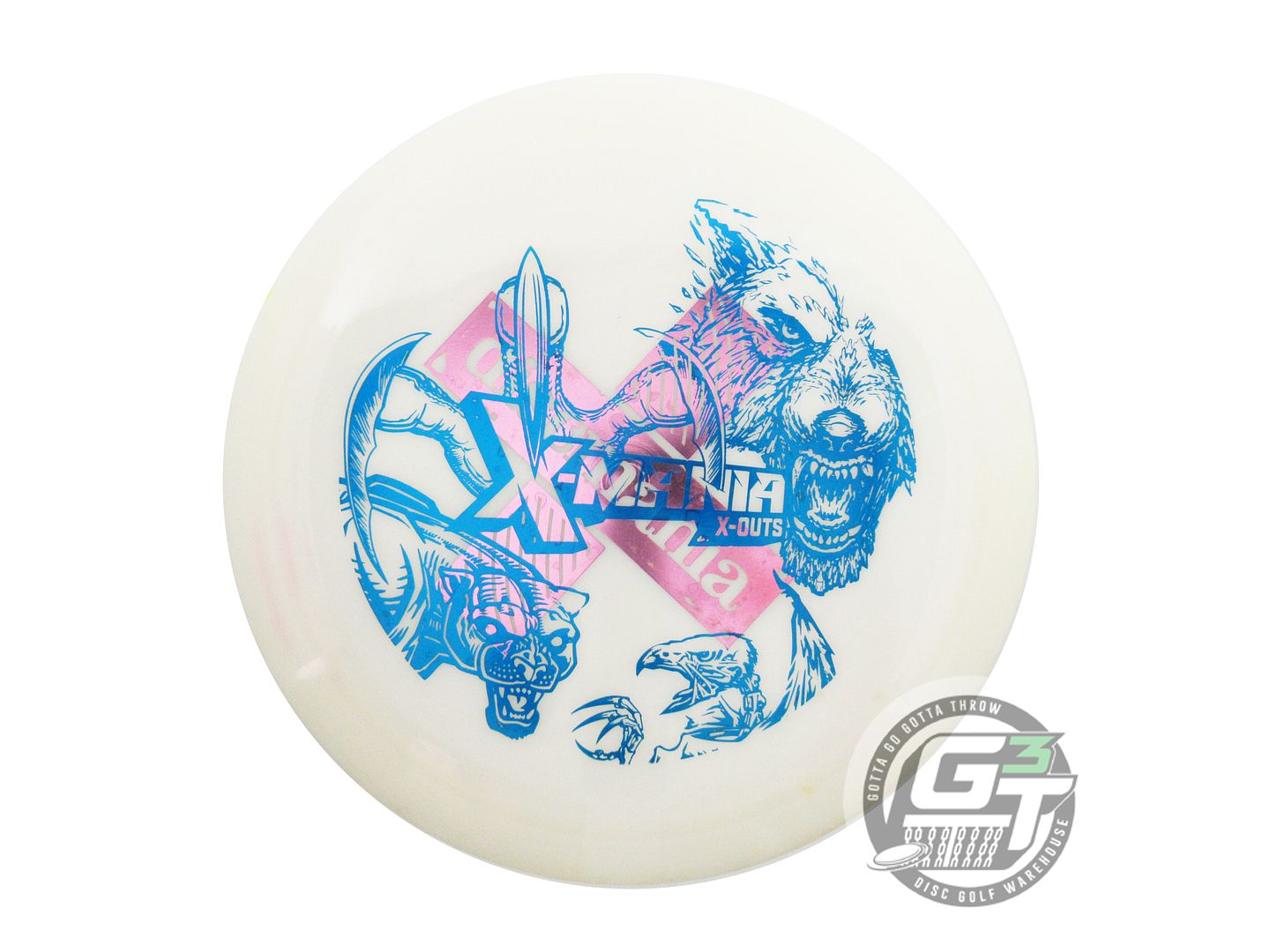 USED DiscMania X-OUT Neo Enigma 169g White Distance Driver Golf Disc