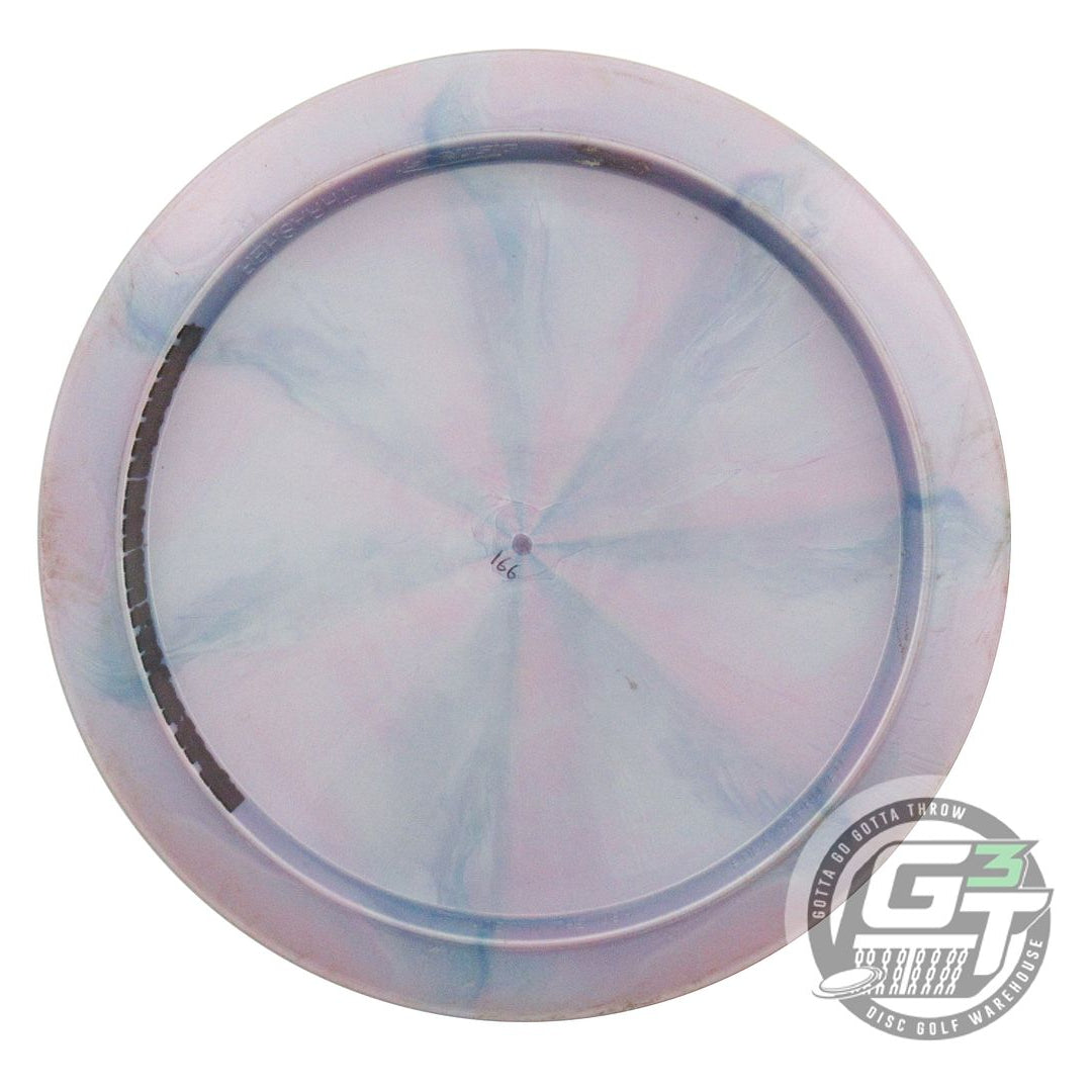 USED Discraft Titanium Thrasher 166g Lilac-Blue Distance Driver Golf Disc