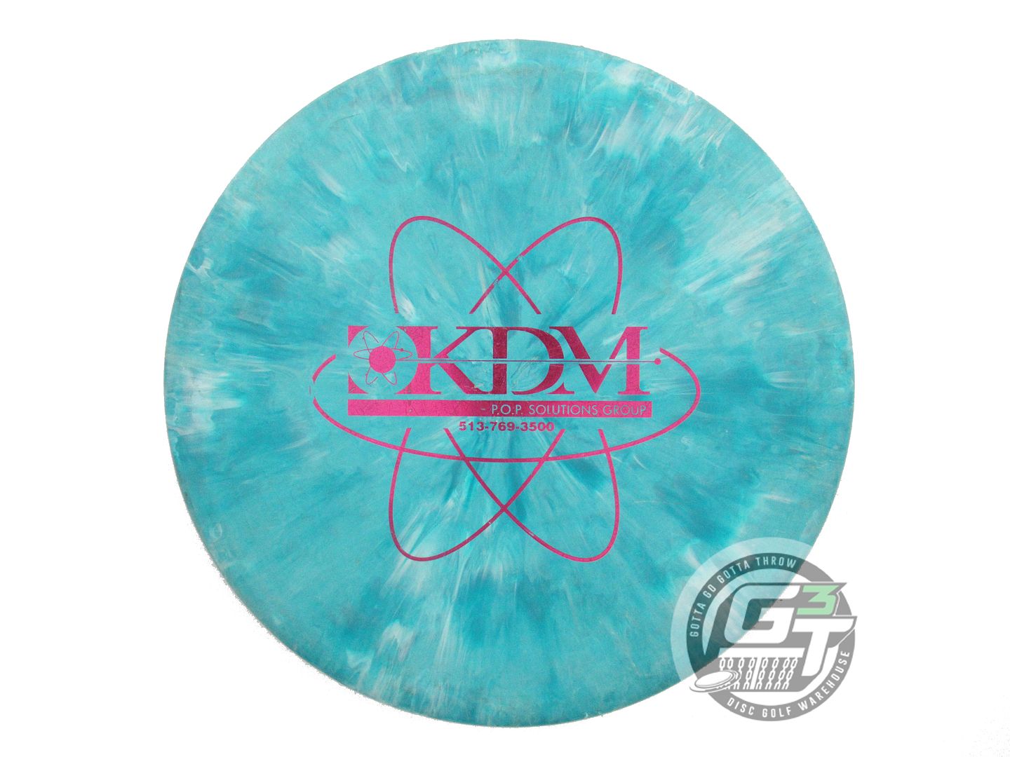 USED Lightning Standard #2 Upshot 150g Teal Magenta Foil Putter Golf Disc