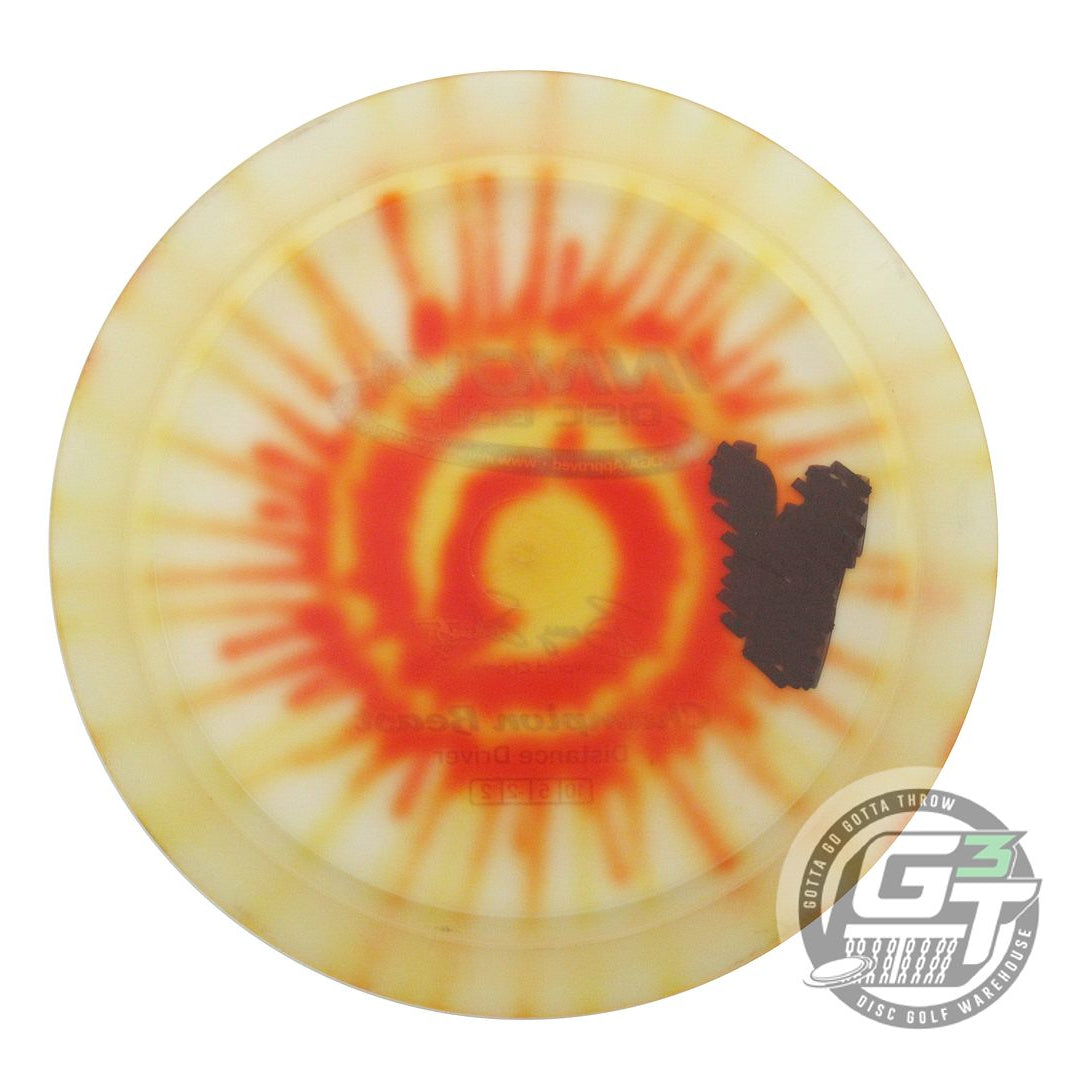 USED Innova I-DYE Champion Beast 175g Orange Burst Distance Driver Golf Disc