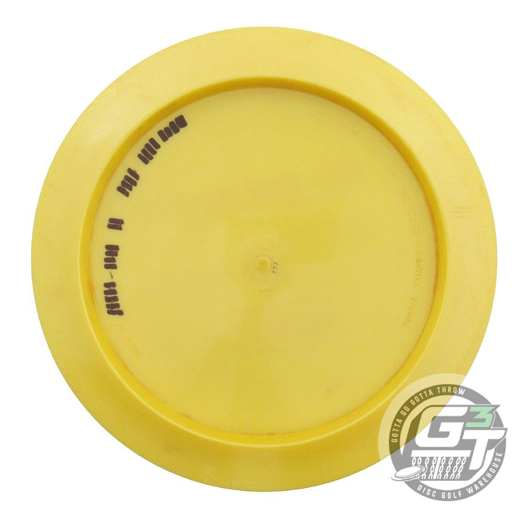 USED Innova GStar Colossus 171g Yellow Wiped Stamp Distance Driver Golf Disc