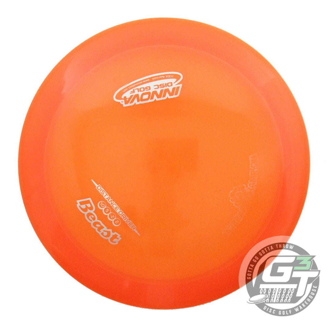 USED Innova Blizzard Beast 158g Orange Silver Foil Distance Driver Golf Disc