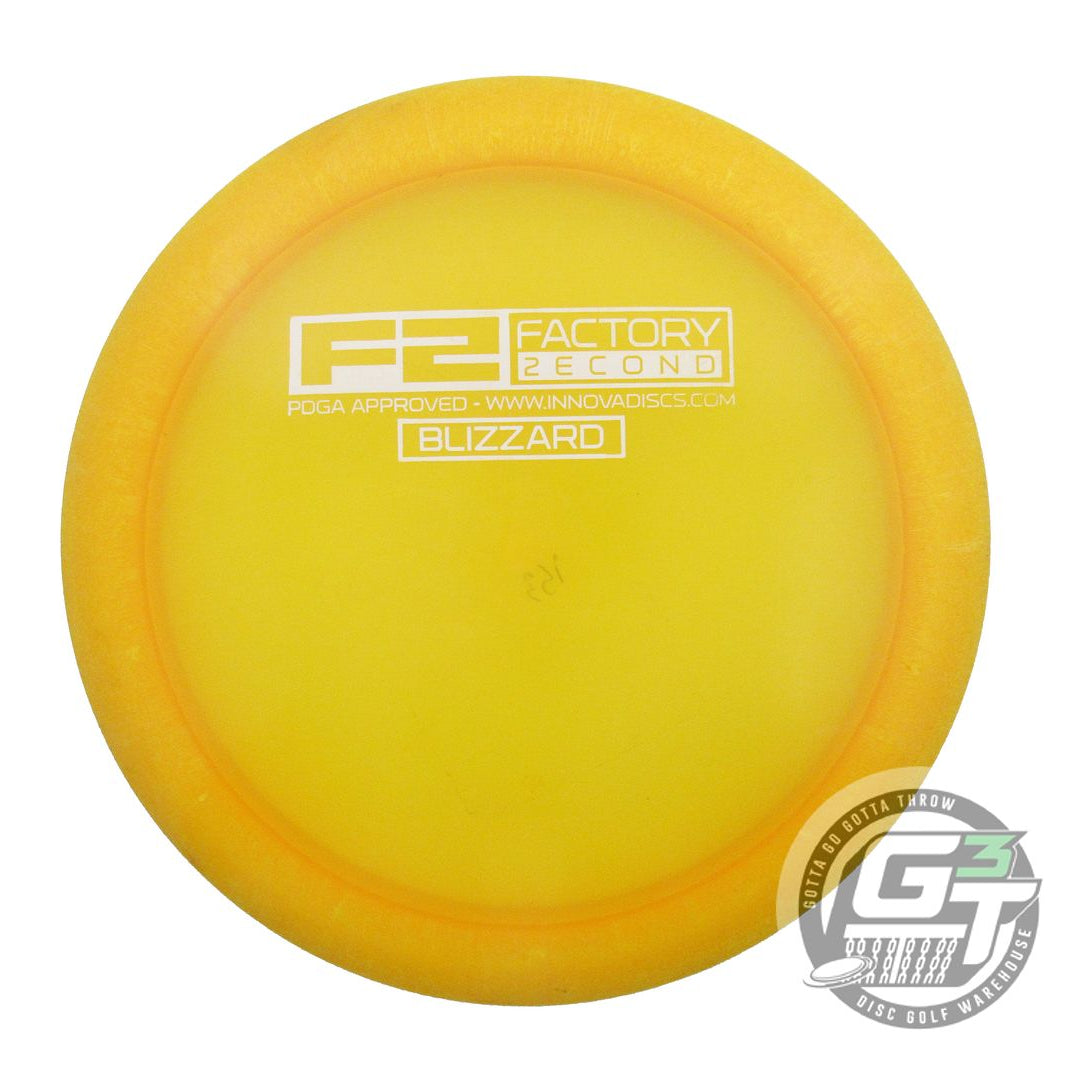 USED Innova Blizzard Wraith 153g Marigold Distance Driver Golf Disc