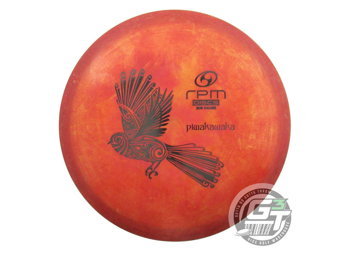 USED RPM Discs Cosmic Piwakawaka 179g Red Black Stamp Midrange Golf Disc