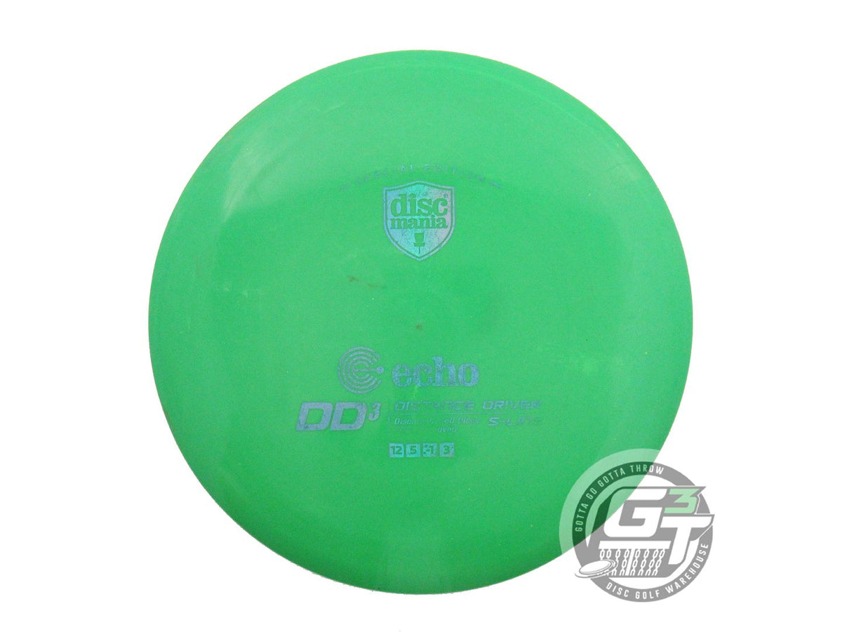 USED DiscMania Echo S-Line DD3 175g Green Blue Holo Foil Distance Driver Disc