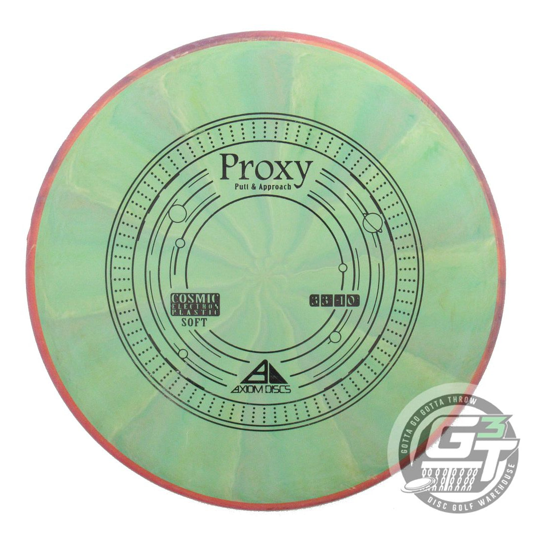 USED Axiom Discs Cosmic Electron Soft Proxy 173g Lime-Green Putter Disc