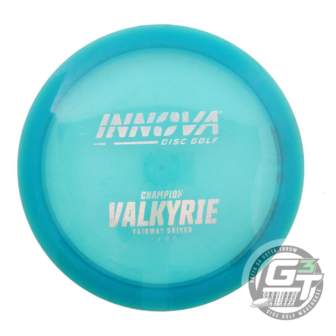 USED Innova Champion Valkyrie 174g Blue Glitter Foil Distance Driver Golf Disc