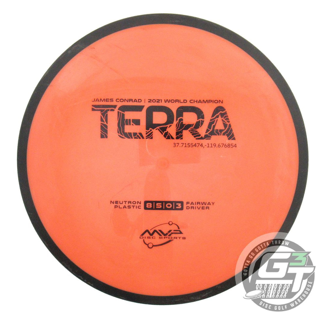 USED MVP Disc Sports Neutron Terra 172g Orange Fairway Driver Golf Disc