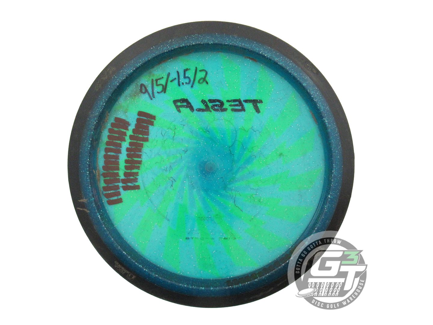 USED MVP Disc Sports Classic Proton Tesla 173g Blue HOME DYED Driver Golf Disc