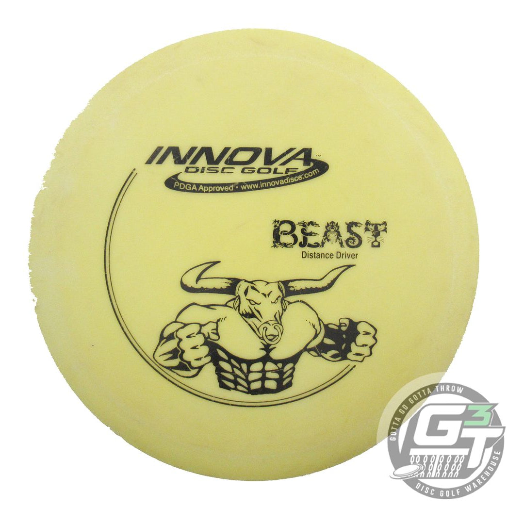 USED Innova DX Beast 169g Yellow Black Stamp PFN Distance Driver Golf Disc