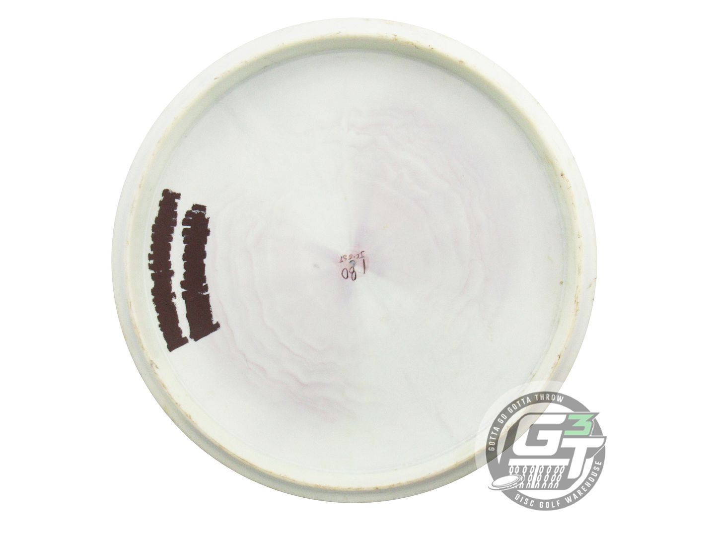 USED Legacy Discs Icon Ghost 180g White-Lilac Rainbow Foil Midrange Golf Disc