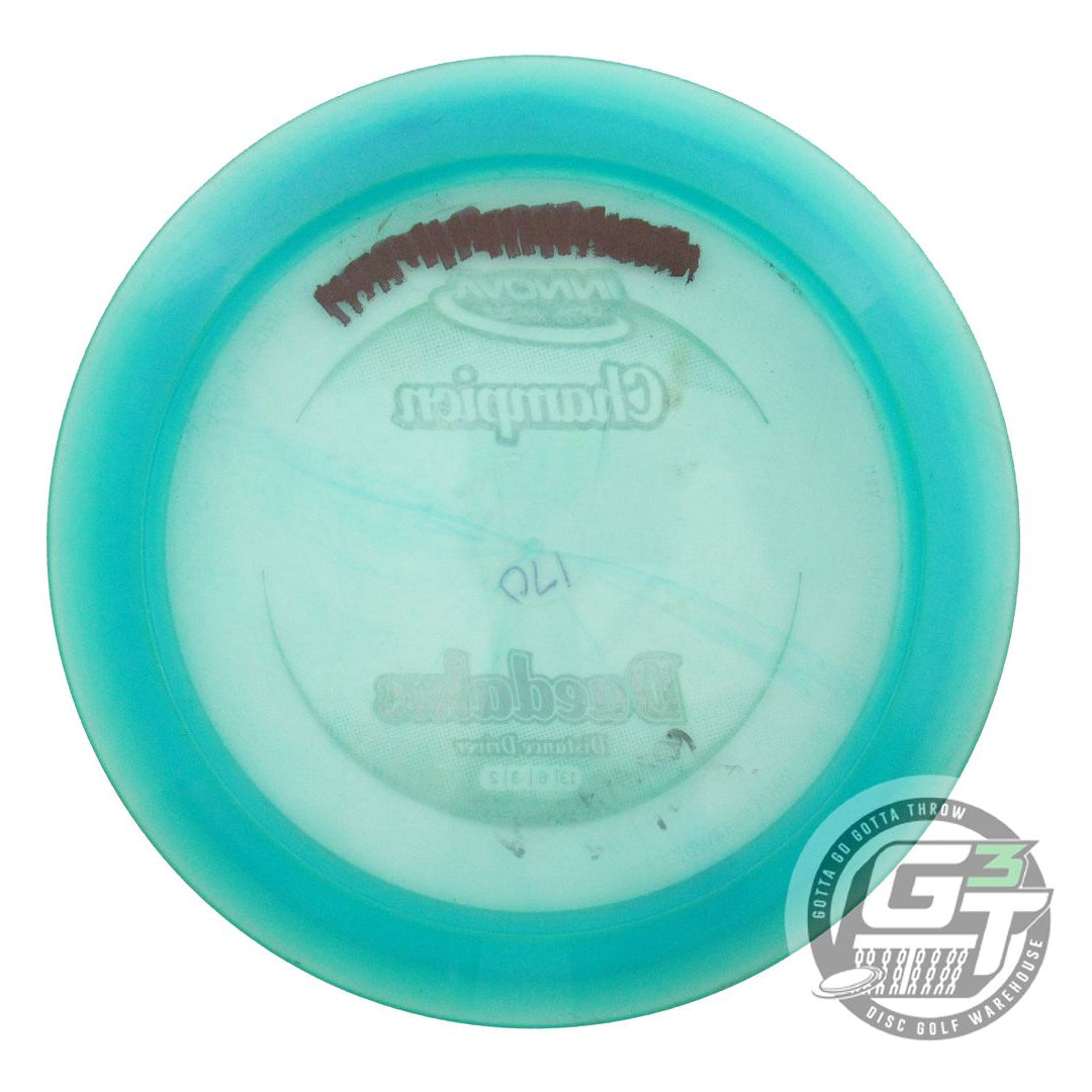 USED Innova Champion Daedalus 170g Teal Green Foil Distance Driver Disc