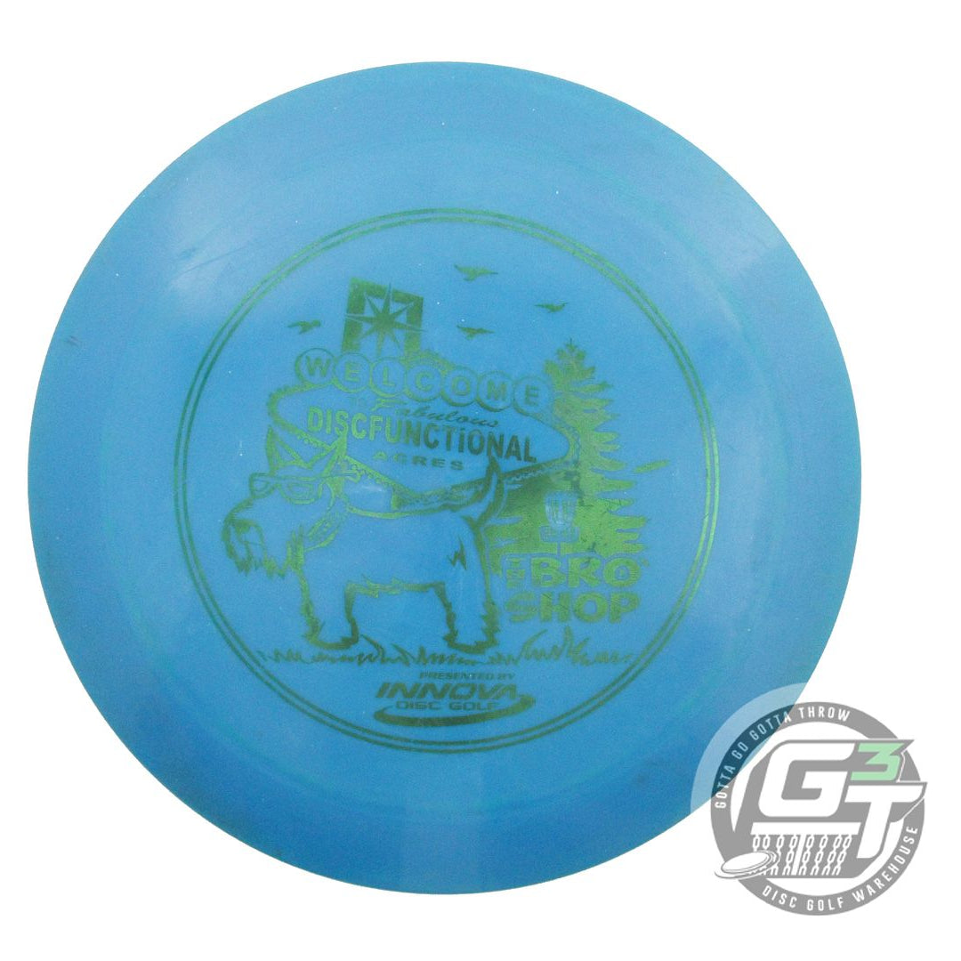 USED Innova Star Boss 172g Blue Green Foil Distance Driver Golf Disc