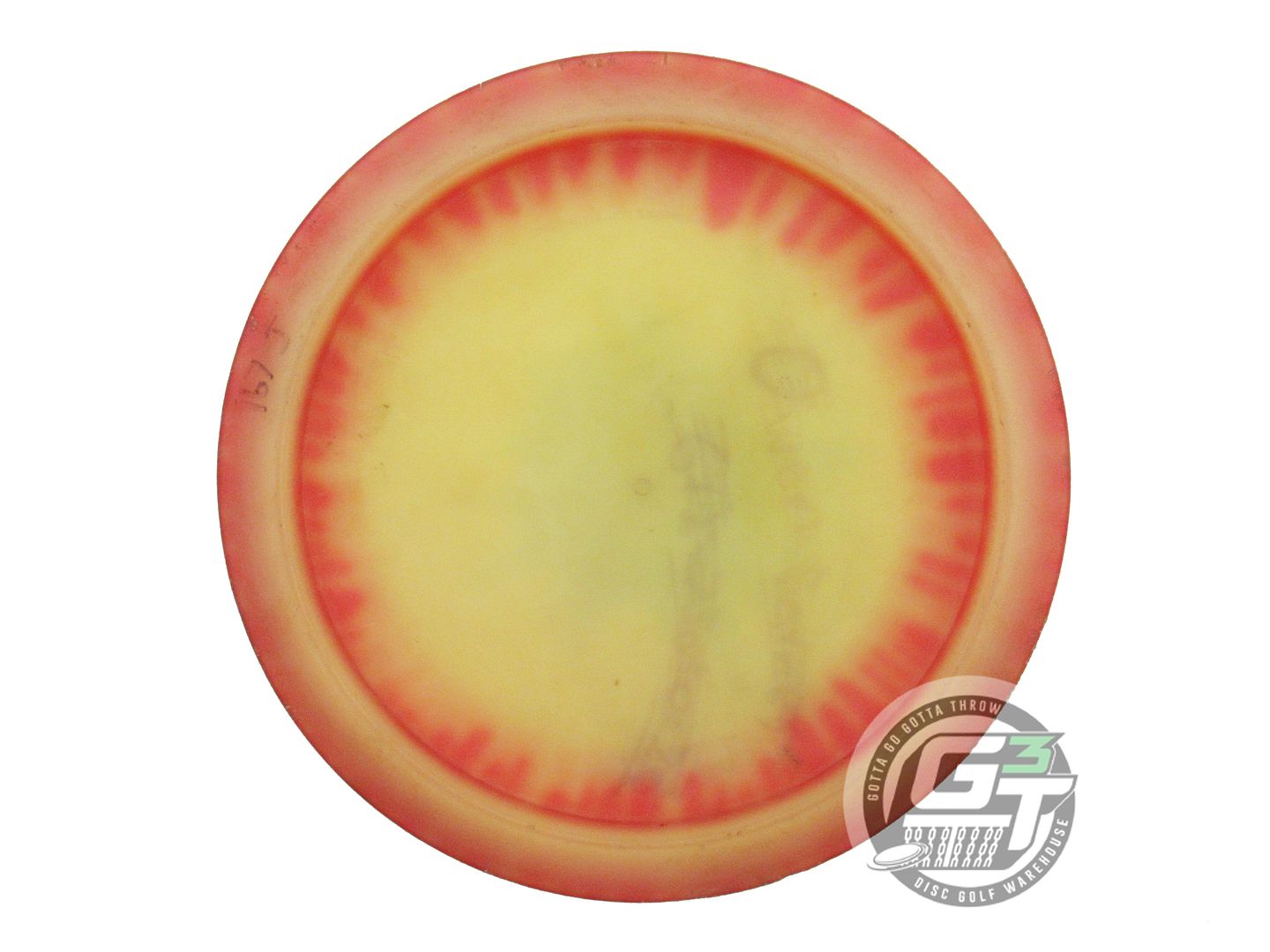 USED Discraft FlyDye Z Wildcat 167g Red Burst Distance Driver Golf Disc