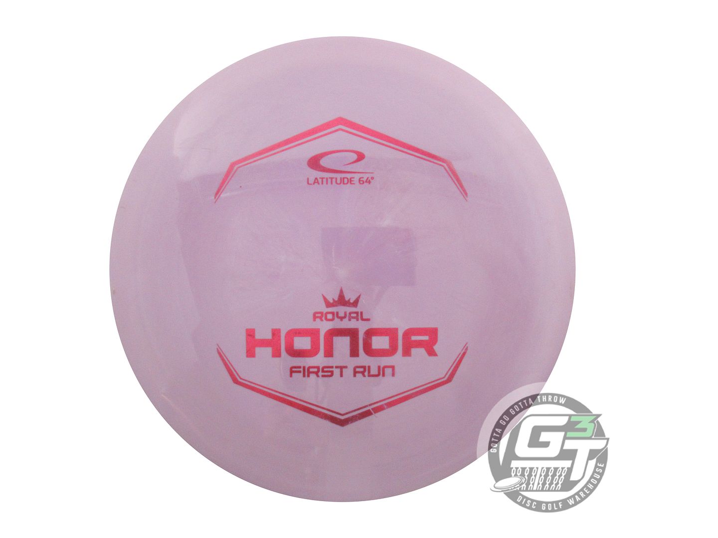 USED Latitude 64 FIRST RUN Royal Grand Honor 173g Lilac Fairway Driver Golf Disc