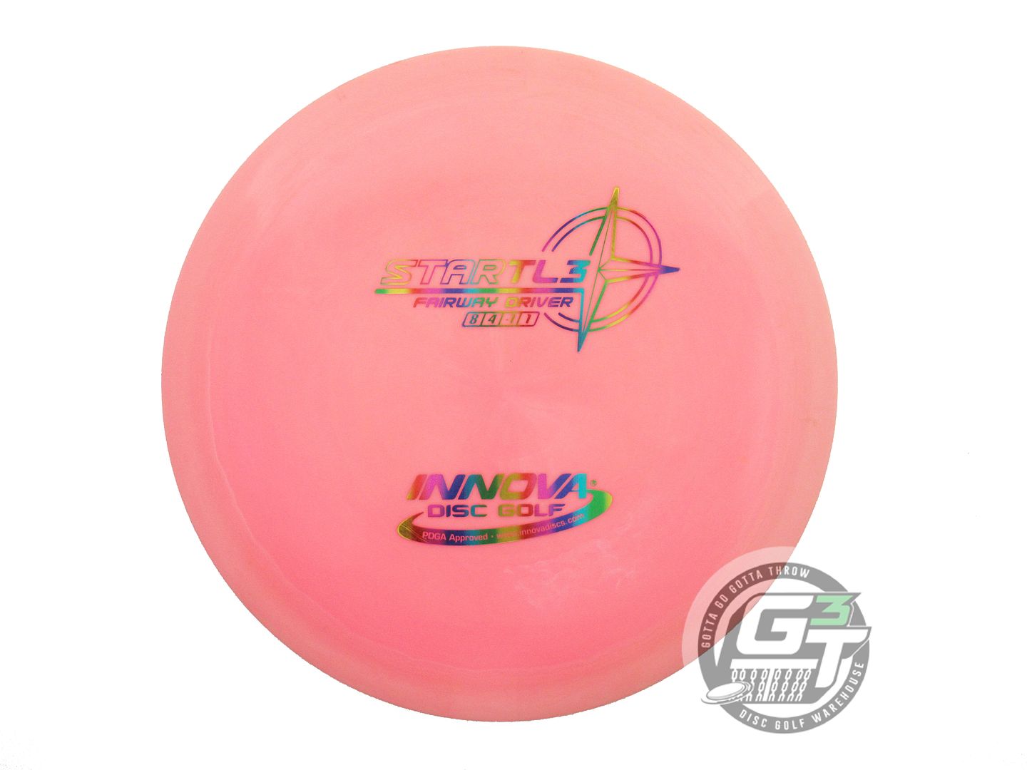 USED Innova Star TL3 174g Pink Rainbow Foil Fairway Driver Golf Disc